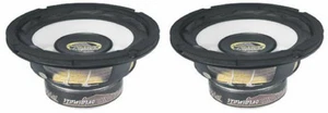 6.5" Subwoofer Speakers Car stereo six inch woofers 4ohm Mid BASS Pair 2 NEW - Picture 1 of 4