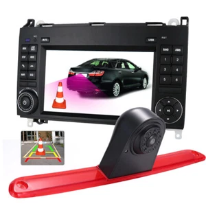 Navi 7"Autoradio GPS+Rückfahrkamera Für Benz W906 VW Crafter Caravelle 2007-2015 - Picture 1 of 14