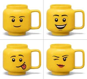 LEGO MINIFIGURA CABEZA DE CERÁMICA TAZA 255 ML - 4 DISEÑOS PARA ELEGIR - TOTALMENTE NUEVO - Imagen 1 de 7