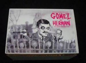 Fantasy World - GOMEZ AND HERMAN Munster Resin Model Kit - By Scott Bowles (NEW) - Picture 1 of 6