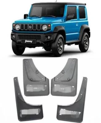 Nuevo juego de protectores contra salpicaduras guardabarros guardabarros para Suzuki Jimny JB74W 2018-2024 Foto 1 de 4