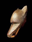 Masques africains antiques visage tribal vintage bois sculpté guro suspendu-6406