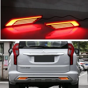 For 2018 2019-2020 Mitsubishi Pajero Shogun Mustang Rear Brake Light Lamp Pair - Picture 1 of 10