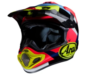 Arai VX-Pro4 MX Off-Road Enduro ATV Helmet - Block Multicolor - All Sizes - Picture 1 of 7