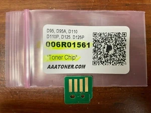Toner Chip for Xerox D95, D95A, D110, D110P, D125. D125P (006R01561) Refill - Afbeelding 1 van 2