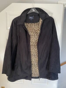 Ladies Black Dash jacket size 16 used - Picture 1 of 9