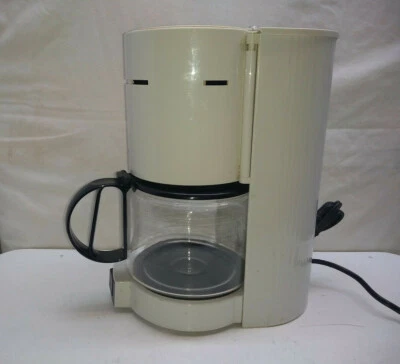 Braun Coffee Maker Flavor Select Drip Machine Glass Carafe Ivory Mexico - Image 1 of 4