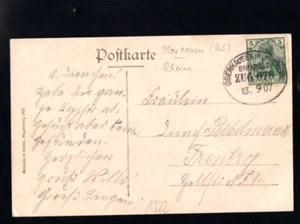 Correo ferroviario 1907, tren "Oberhausen - Rin" 678 claro (190-X) - Imagen 1 de 1