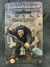 MAGE KNIGHT METAL PEWTER FIGURE GRAVE ROBBER WZK510 2001 ORIGINAL BOX LIMITED