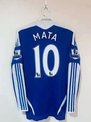 Adidas Chelsea 2011/2012 L/S Talla 6 / EPL #10 MATA / Edición Jugador / V13923 Foto 1 de 4