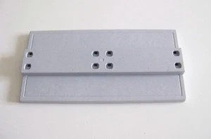 PLAYMOBIL (4325) SYSTEMx - Plaque Grise Base Pompe Station Service 3014 3218 - Picture 1 of 1