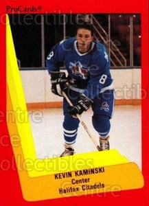 1990-91 ProCards AHL IHL #448 Kevin Kaminski