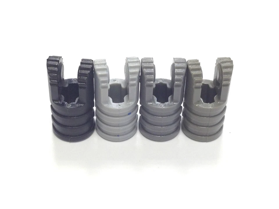 LEGO 30553 Hinge Cylinder 1 x 2 Locking with 2 Fingers, 9 Teeth and Axle Hole - Image 1 of 1