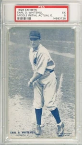 1928 Exhibits, Whitehill, Detroit Tigers, PSA5, 4 Higher - Picture 1 of 2
