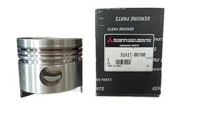 Pistón con pasador para Mitsubishi S3L2 S4L2 Vetus, suela original - Imagen 1 de 4