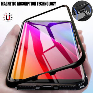 Magnetic Absorption Shock Proof Back and Bumper Case Cover for iPhone