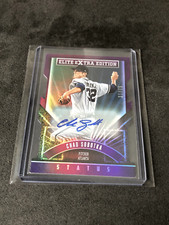 Chad Sobotka 2015 Panini Elite Extra Edition Purple Status Die Cut Autograph /75