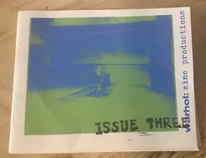 warhol: zine productions #3 "electric chair" 2003 screenprint cover / pop art - Picture 1 of 11