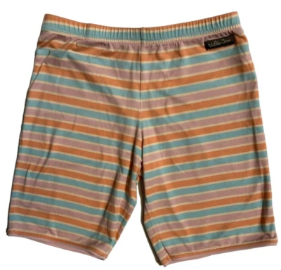 Matilda Jane Girls Shorts 12 Multicolor Striped Girls Elastic Waist Pull On - Image 1 of 4