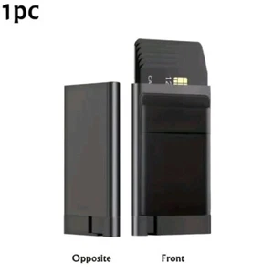 Ekster Style Aluminum Card RFID BLOCKING Wallet - Black - New SEALED USA SELLER - Picture 1 of 9