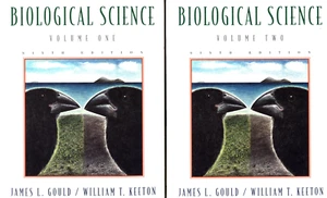 GOULD & KEETON BIOLOGICAL SCIENCE VOL. 1 & VOL. 2 SIXTH EDITIONS VERY GOOD - Picture 1 of 1