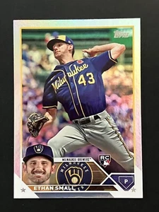 2023 Topps Series 1 Rainbow Foil Ethan Small RC Milwaukee Brewers - Picture 1 of 1