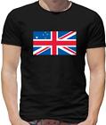 Austrailian Union Jack Mens T-Shirt - Aussie - Australia- Flag - Commonwealth