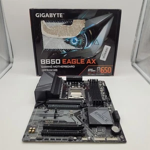 GIGABYTE B650 Eagle AX AM5 LGA 1718 AMD B650 ATX, DDR5, PCIe 5.0 -NOT WORKING- - Bild 1 von 9
