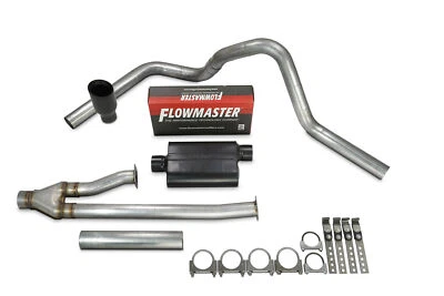 For Toyota Tundra 14-21 3" Direct Fit Single Exhaust Kit Super 44 Side/C BDW — 第 1/4 张图片