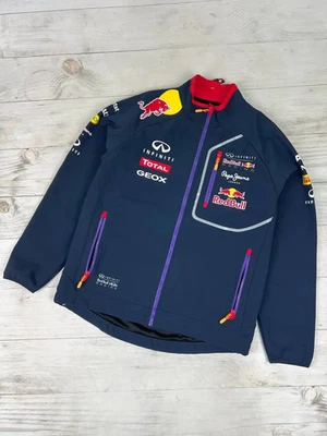 Pepe Jeans Red Bull Infiniti Racing F1 Jacket Men Size L Blue - Image 1 of 4