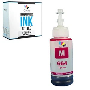 1 Stück CMYi Kompatibel Epson 664 Magenta Tintenflasche für Expression ET-2600 ET-2650 - Bild 1 von 7