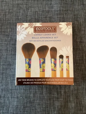 EcoTools Lovely Looks Makeup Brushes Set ( 5 Brushes) - NEW - Image 1 of 2