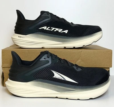 Tênis de corrida feminino Altra Torin 8 tamanho 8.5 - Preto/branco AL0A85QF010 - Imagem 1 de 4