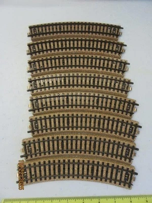 HO - Marklin 5100  M-Track Curved Stud-Contact (Set of 8) - Image 1 of 2