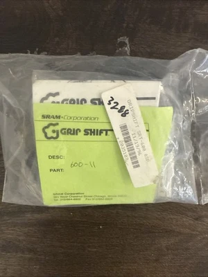 Nos Vintage 90s Sram Gripshift SRT600 3x8 Shifters. Rare White Indicator Ring! - Image 1 of 4