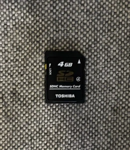 Toshiba 4GB SDHC Card - OEM - SD-K04G2B8TRT - Picture 1 of 2