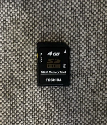 Toshiba 4GB SDHC Card - OEM - SD-K04G2B8TRT - Image 1 of 2