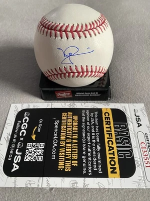 OAKLAND ATHLETICS- MARK McGWIRE AUTOGRAPH OFFICIAL MLB BASEBALL JSA CI33551 - Image 1 of 2