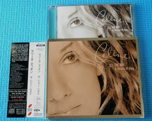 CELINE DION CD All The Way... A Decade Of Song Best w/Slip Case 1999 Japan OBI - Picture 1 of 3