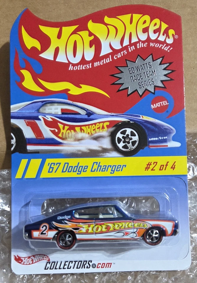Dodge Charger 1967 Hot Wheels RLC Ed Watts Race Team Series #2 de 4 0534/2.500 Foto 1 de 3