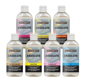 Sonubaits Absolute Liquid Flavour Alle Aromen 200ml Lockstoff Lockmittel angeln - Bild 1 von 8