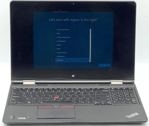 Lenovo ThinkPad Yoga – 15.6" FHD Touch – i5-5200U – 8GB RAM – 840M - 180GB SSD - Picture 1 of 6