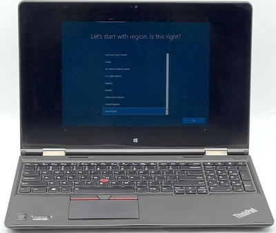 Lenovo ThinkPad Yoga – 15.6" FHD Touch – i5-5200U – 8GB RAM – 840M - 180GB SSD - Image 1 of 4