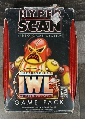 Hyper Scan IWL Interstellar Wrestling League Game Pack Disc And Cards New Sealed - Image 1 of 4