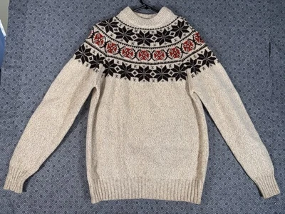 Suéter Woolrich Fair Isle Vintage Años 60 Mezcla de Lana Pullover Multicolor Talla XL Foto 1 de 4