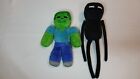 Minecraft Plush Toys - Zombie And Enderman
