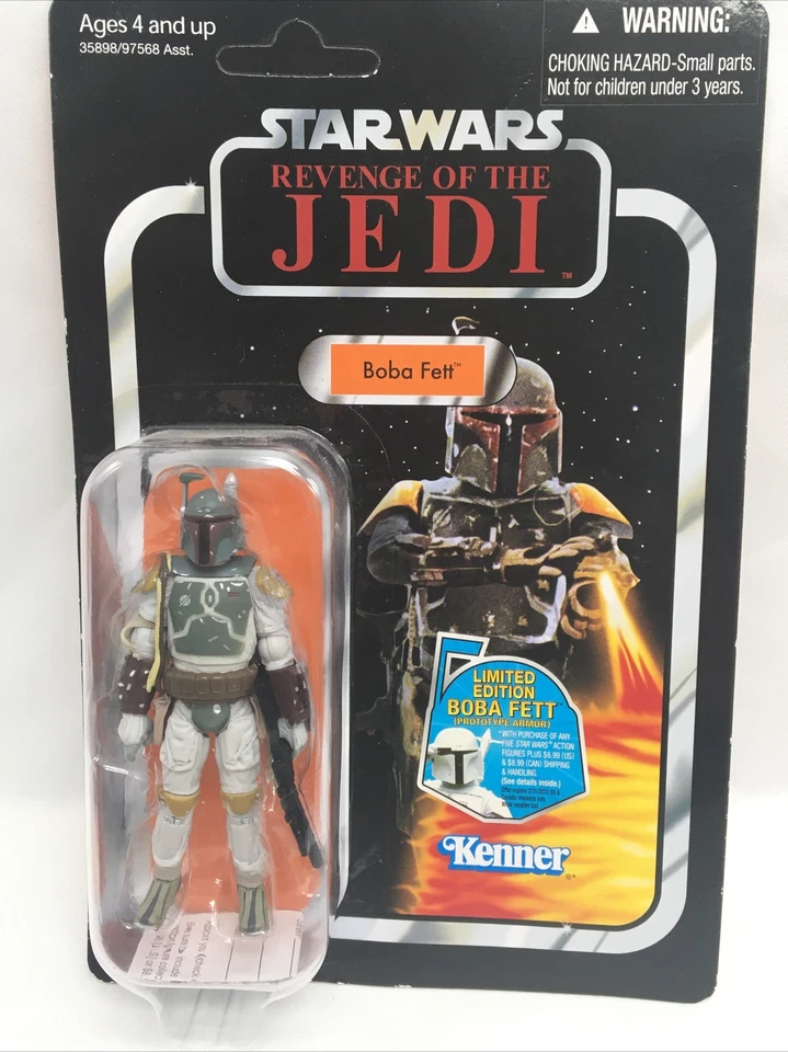 Star Wars Boba Fett Figure Vintage Collection Vc09 Revenge MOC 2011 Hasbro