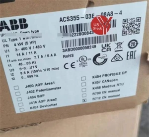 1PC New ACS355-03E-08A8-4 Frequency Converter ACS35503E08A84 Fast Delivery - Picture 1 of 1