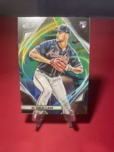 2022 Topps Cosmic Chrome Kyle Muller Rookie Card #115 Atlanta Braves A100 - Bild 1 von 2