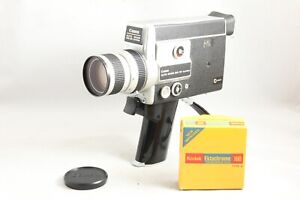 Excellent Canon Auto Zoom 518 SV Super 8 8mm Movie Camera [Tested] #4596